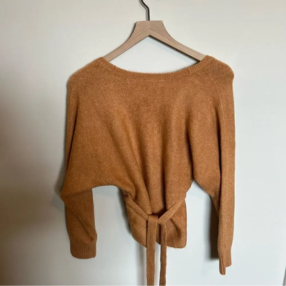 NWOT Shoedazzle Wrap Front Sweater